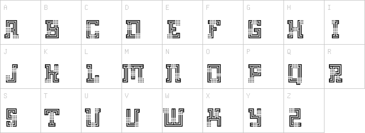 Uppercase characters