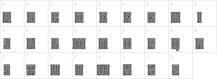 Uppercase characters