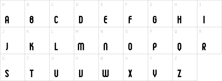 Uppercase characters