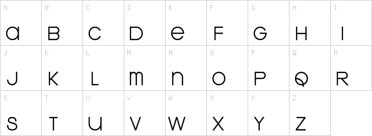 Uppercase characters