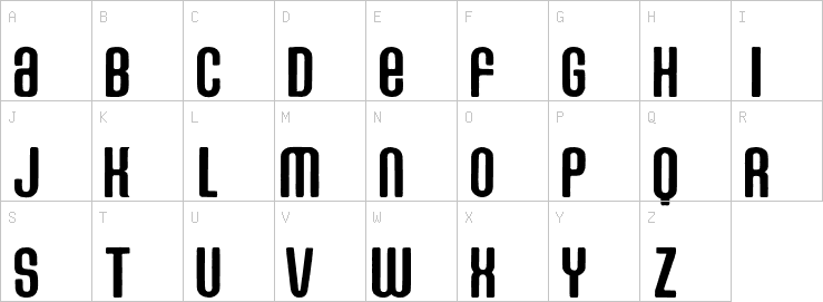 Uppercase characters