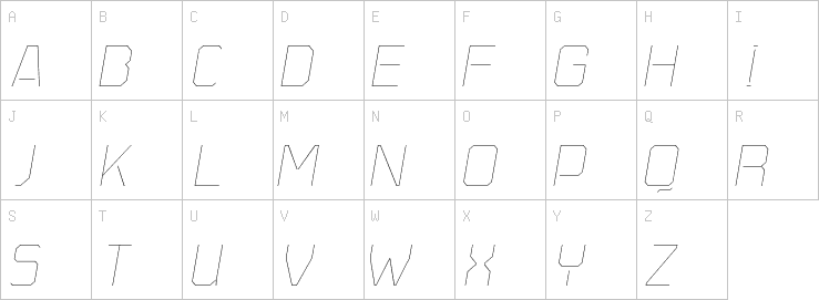 Uppercase characters