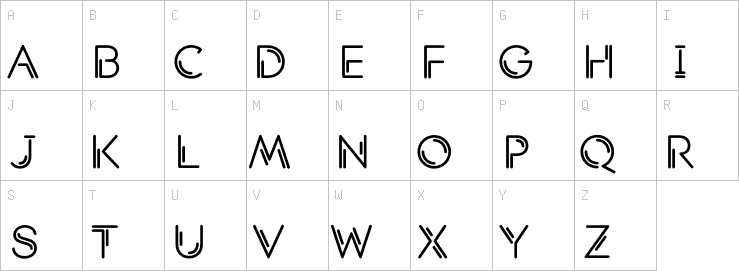 Uppercase characters