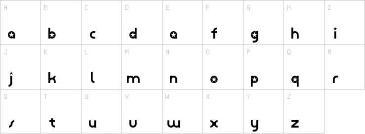 Uppercase characters