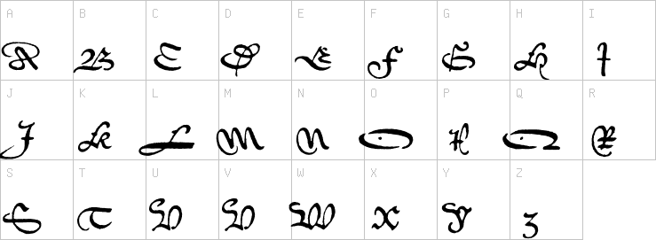Uppercase characters