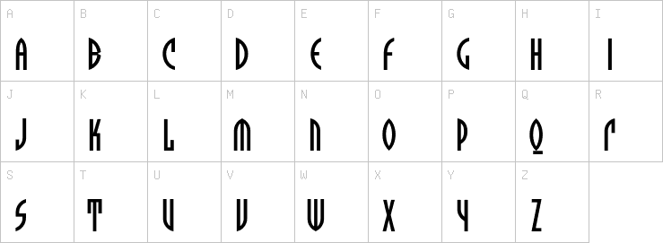 Uppercase characters