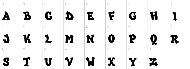 Uppercase characters