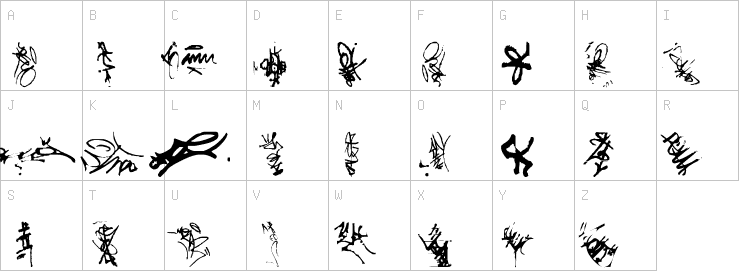 Uppercase characters
