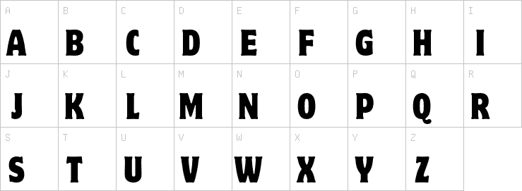 Uppercase characters