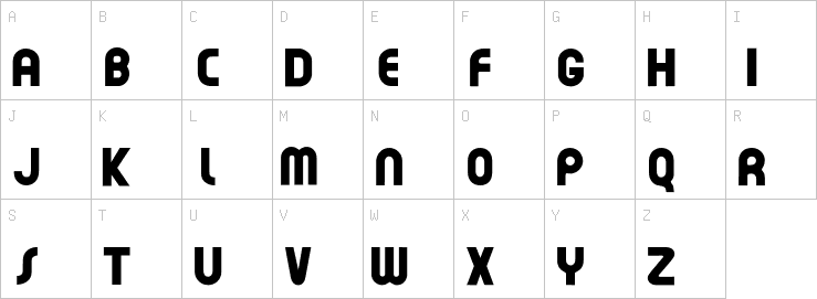 Uppercase characters