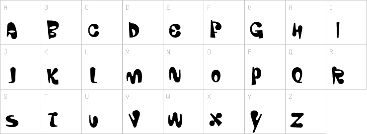 Uppercase characters