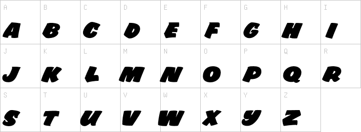 Uppercase characters