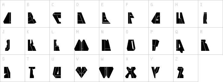 Uppercase characters