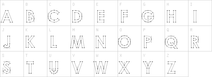 Uppercase characters