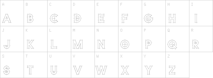 Uppercase characters