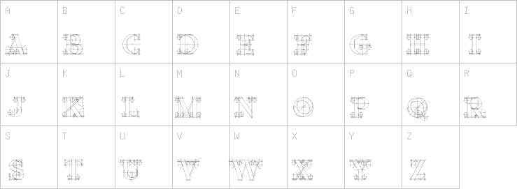 Uppercase characters