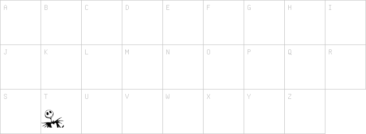 Uppercase characters
