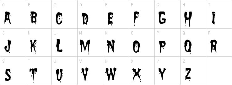 Uppercase characters