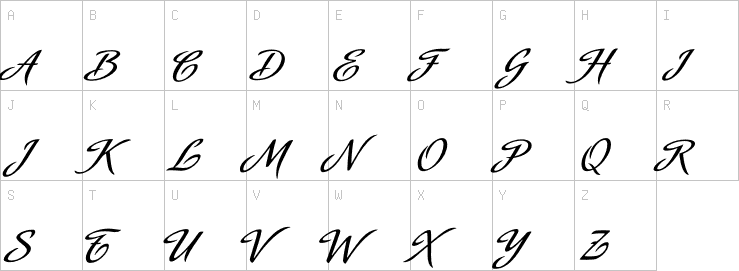 Uppercase characters