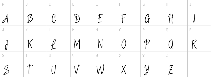 Uppercase characters