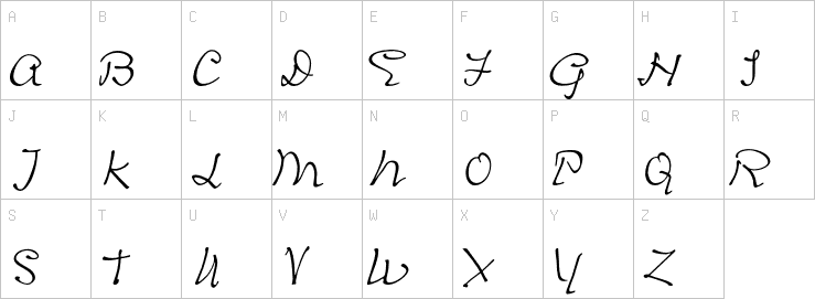 Uppercase characters
