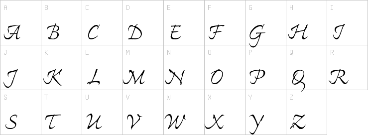 Uppercase characters