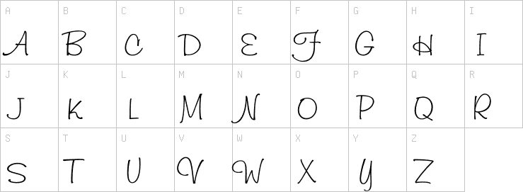 Uppercase characters