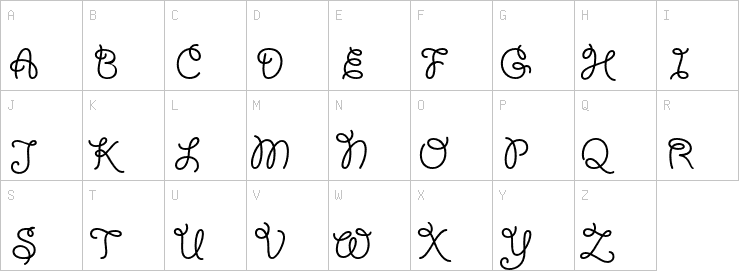 Uppercase characters