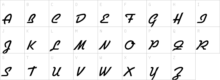 Uppercase characters