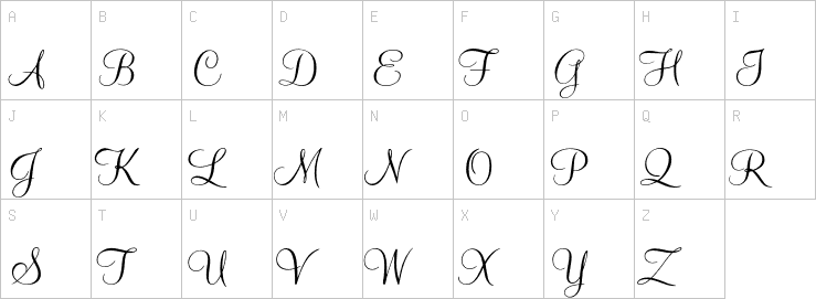 Uppercase characters