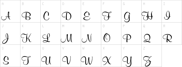 Uppercase characters