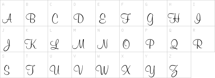 Uppercase characters