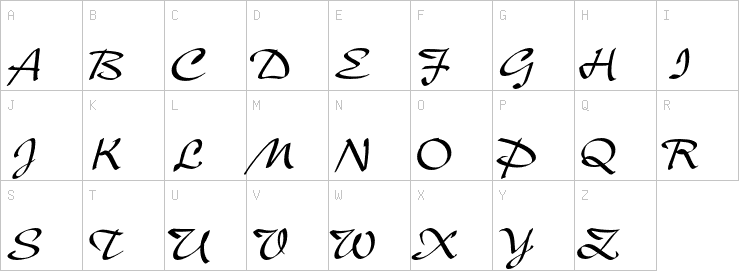 Uppercase characters