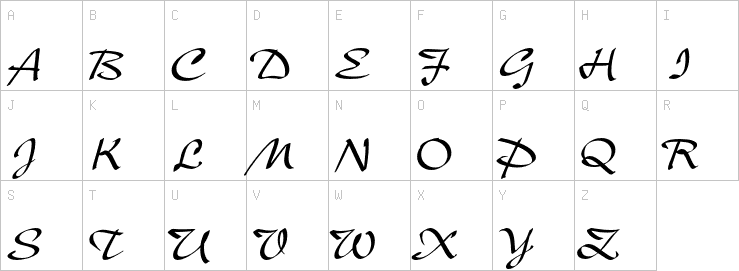 Uppercase characters