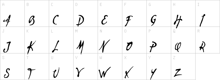 Uppercase characters