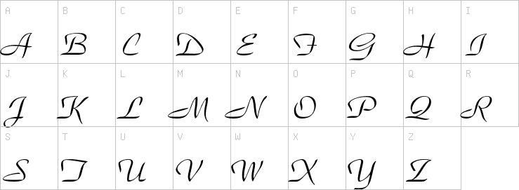 Uppercase characters
