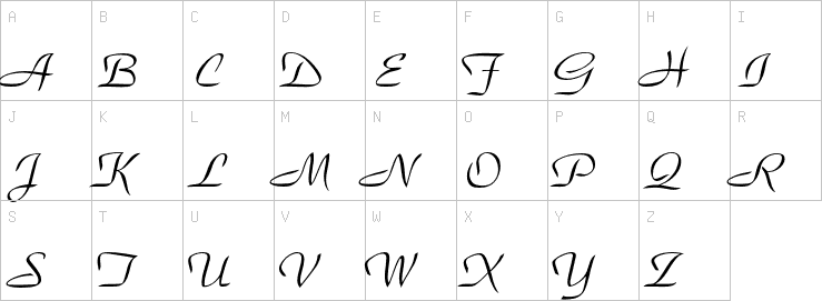 Uppercase characters