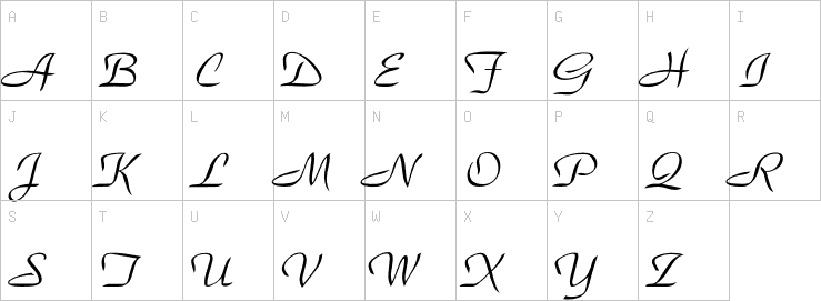 Uppercase characters