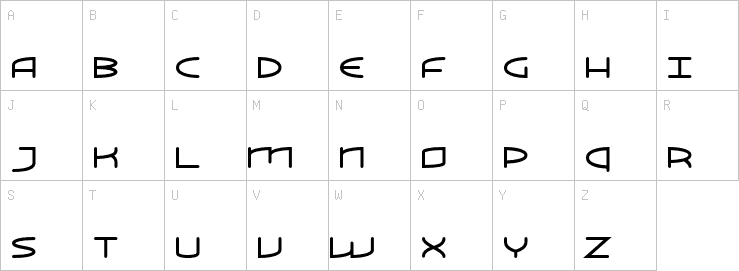 Uppercase characters