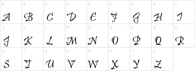 Uppercase characters