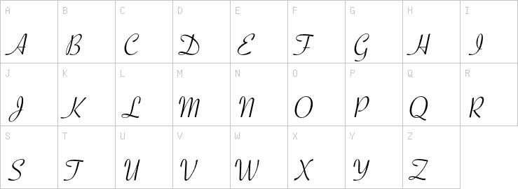 Uppercase characters