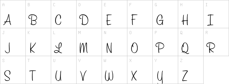Uppercase characters