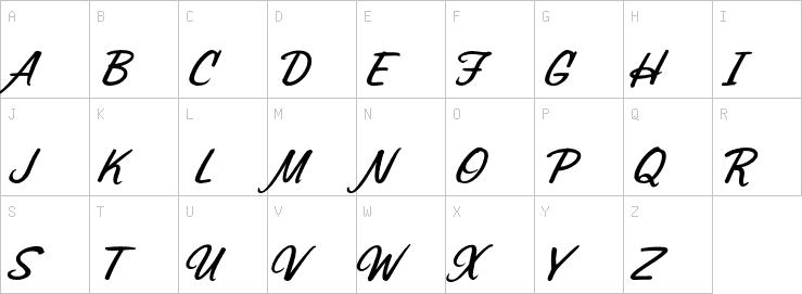 Uppercase characters