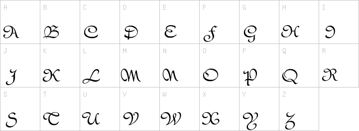 Uppercase characters