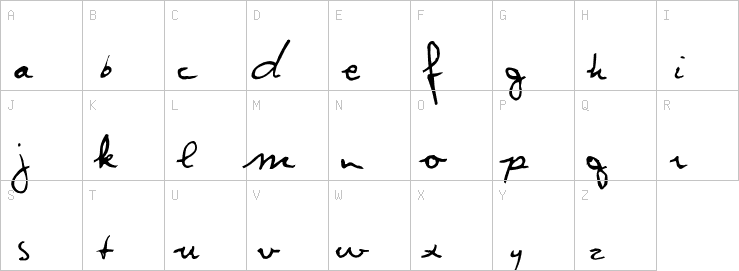 Uppercase characters
