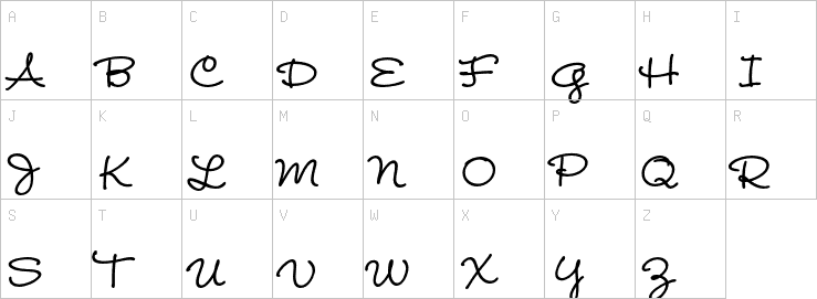 Uppercase characters