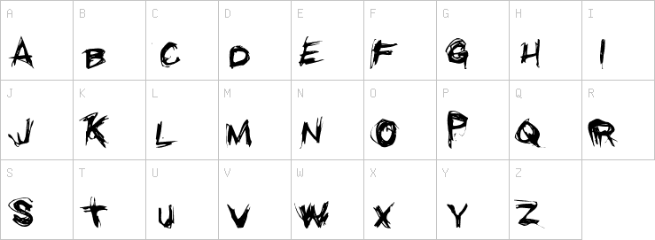 Uppercase characters