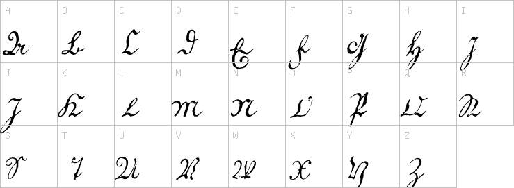 Uppercase characters
