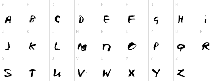 Uppercase characters