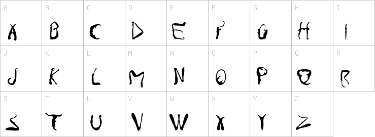 Uppercase characters